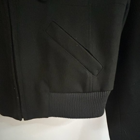 Steve Madden Wool Blend Army Green Jacket- Size Large - Picture 7 of 9